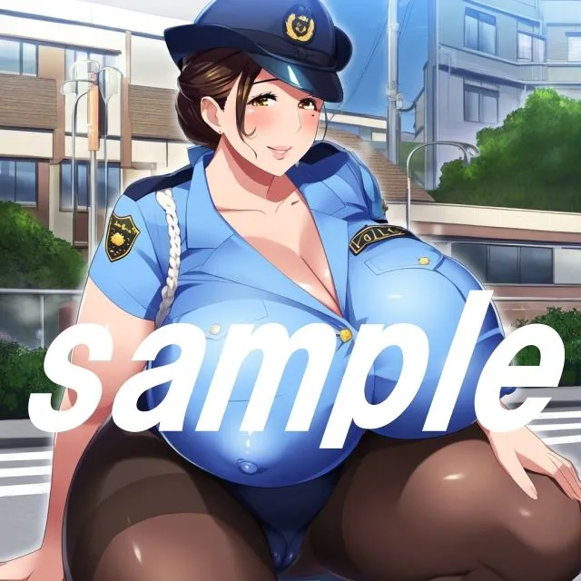 [ムチムチの楽園]ムチエロ爆乳警官CG集