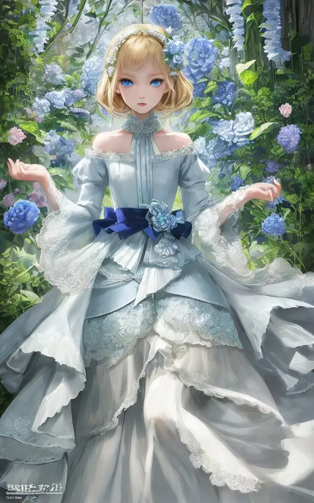 [エーアイ アーツ ユーケー]Transparent flower & dress