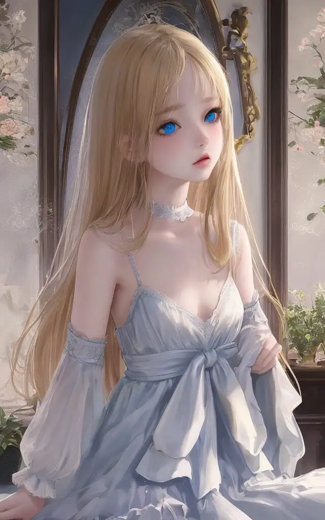 [エーアイ アーツ ユーケー]Transparent flower & dress