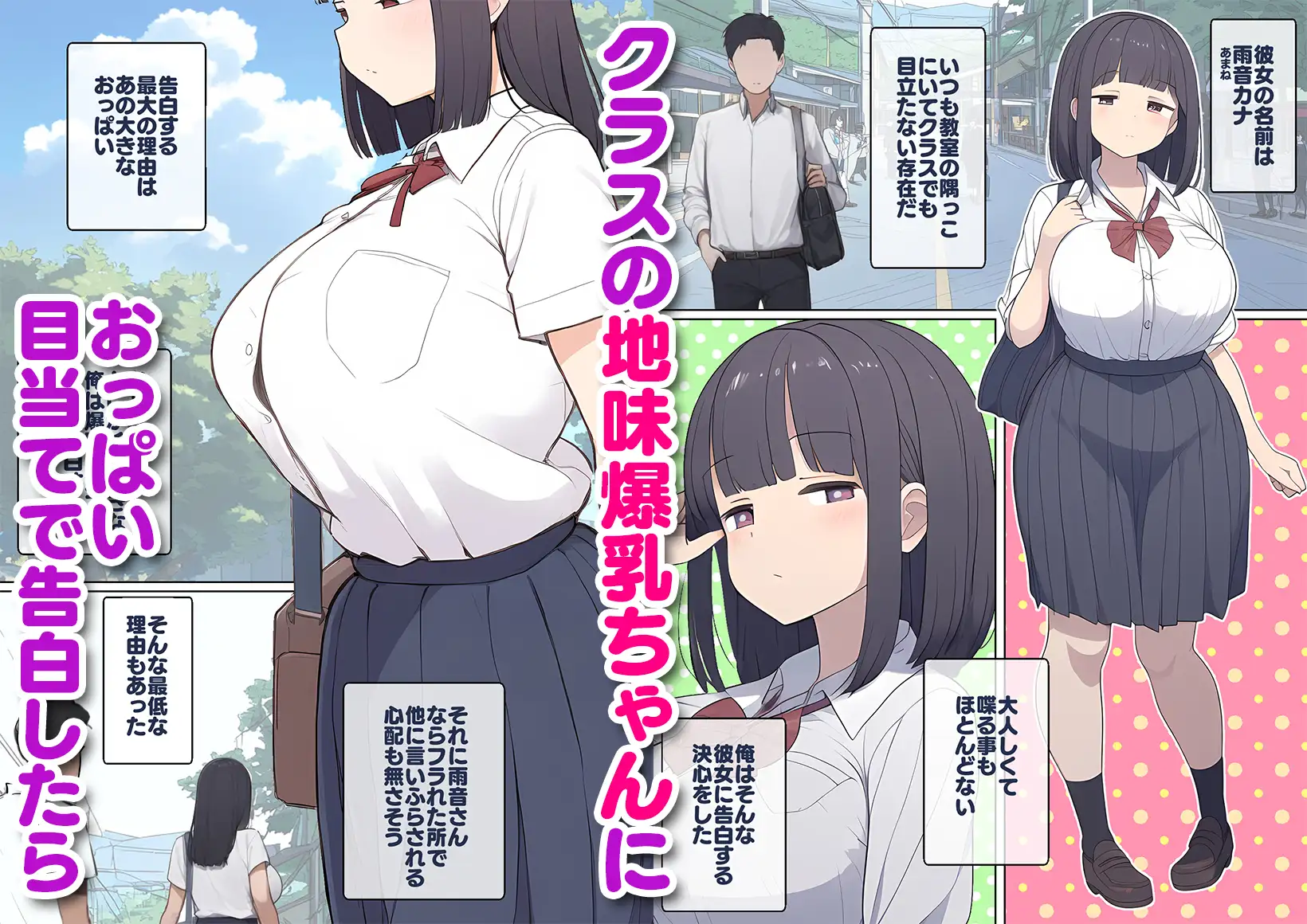 [よいこくらぶ。]クラスの地味爆乳おっぱいちゃんをオナホにするまで