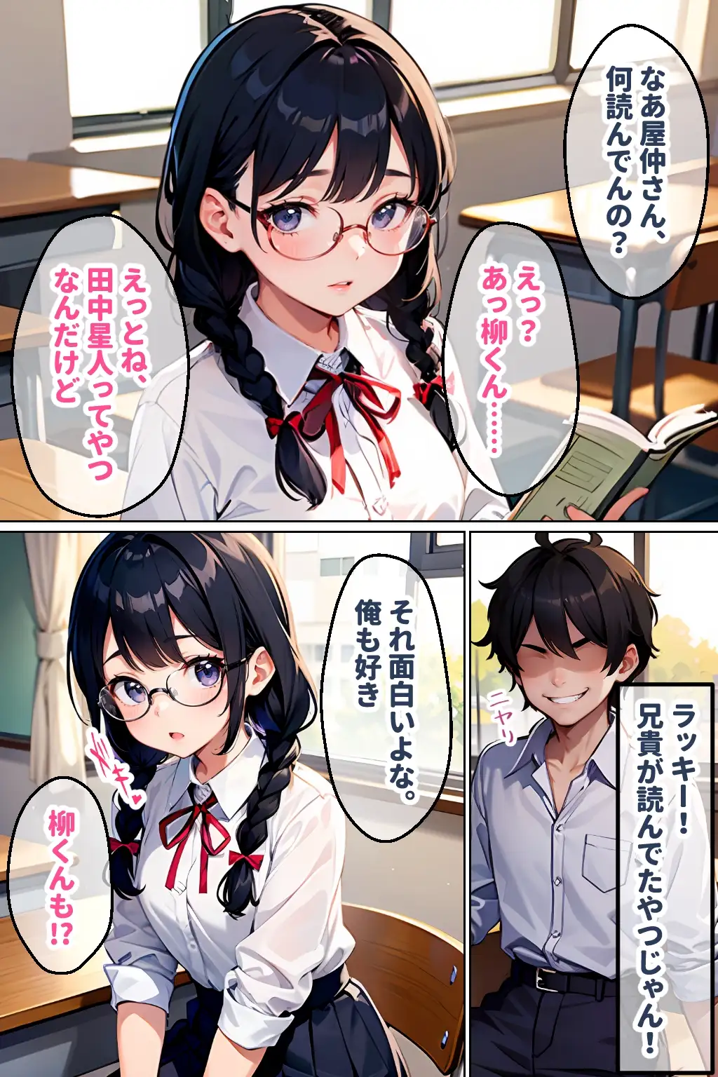 [官能マンガ]地味なオタク娘を俺好みに調教してみた