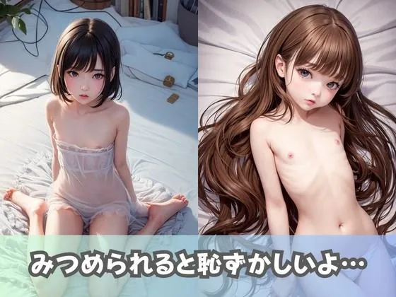 [美女AIコレクション]【つるぺたロリ】ちっぱい限定！かわいい貧乳美女たちがエッチな写真撮影会に挑戦！おっぱいもおま〇こもつるつる！