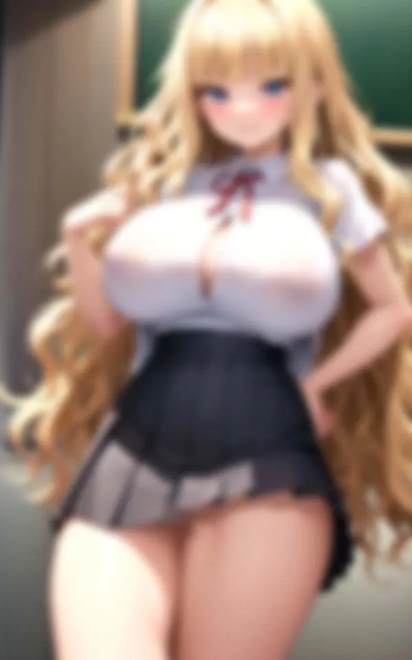 [えろが大好きすぎる〜]爆乳ギャル！やっと見せてくれた放課後の出来事