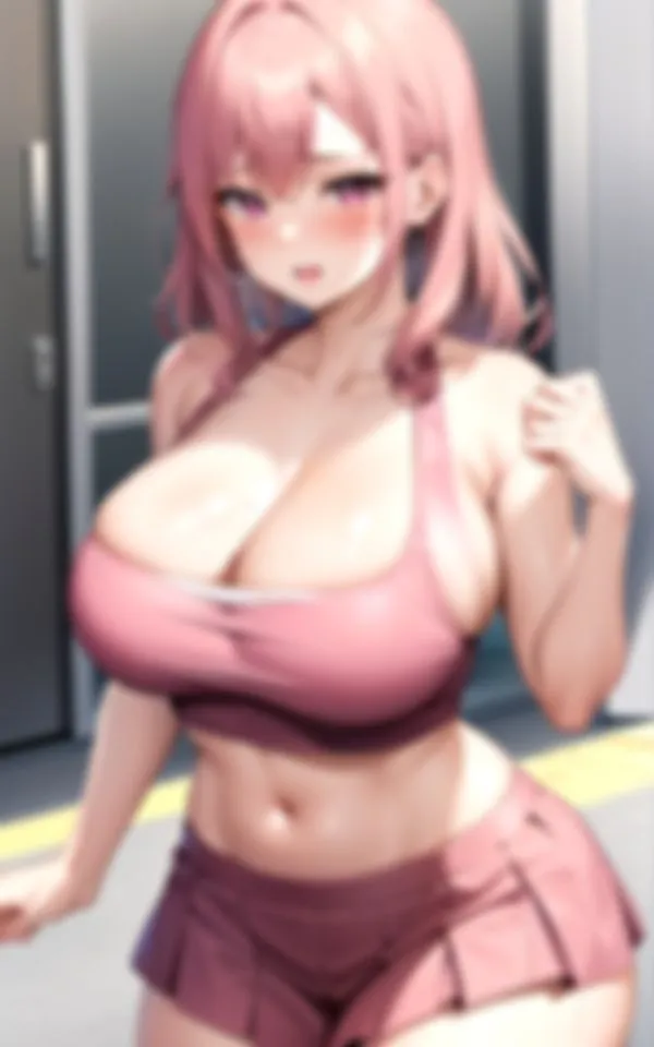 [ファンタジーフレームズフォージ]爆乳ピンク髪のHおっぱい