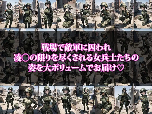 [猫P2]【90%OFF】敵軍に囚われた女兵士