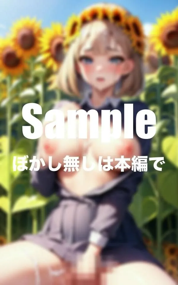 [えろイズム]【90%OFF】ひまわり畑でこっそり中◯し