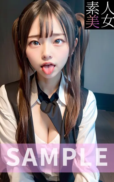 [素人美女をAIで]【素人美女】アヘ顔写真集BEST2 一番かわいい！！学生・OLのアヘ顔大集合！！