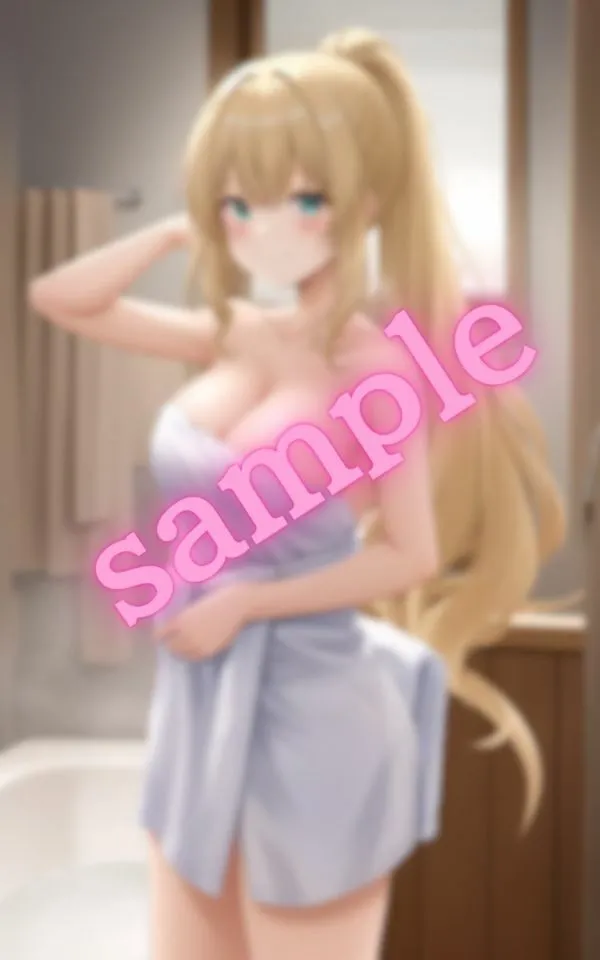 [ヌルヌルクラブ]【90%OFF】バスローブを着たギャルとエッチをする前の画像集