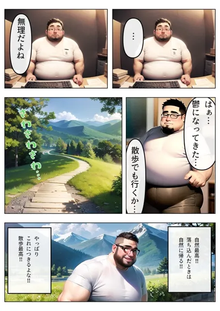 [レディーゴー山田]巨乳美女とオレ物語