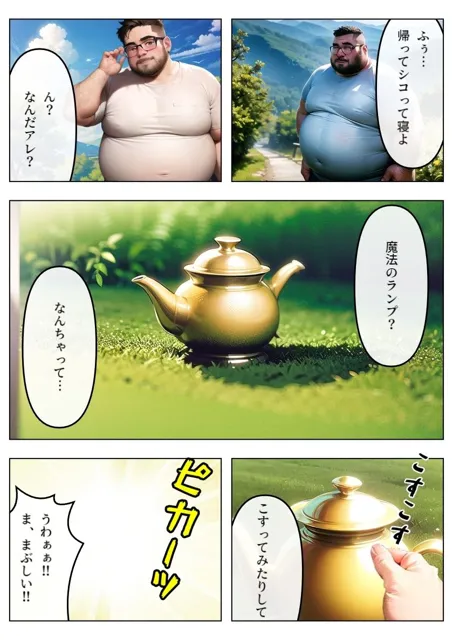 [レディーゴー山田]巨乳美女とオレ物語