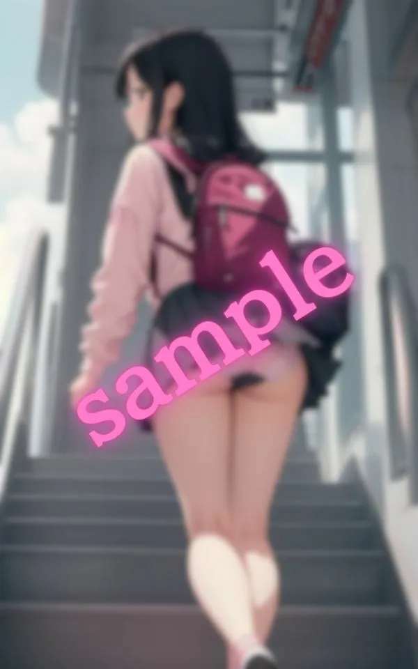 [AIビチョビチョ部]【90%OFF】ミニスカを穿いて誘惑してくる美少女画像集