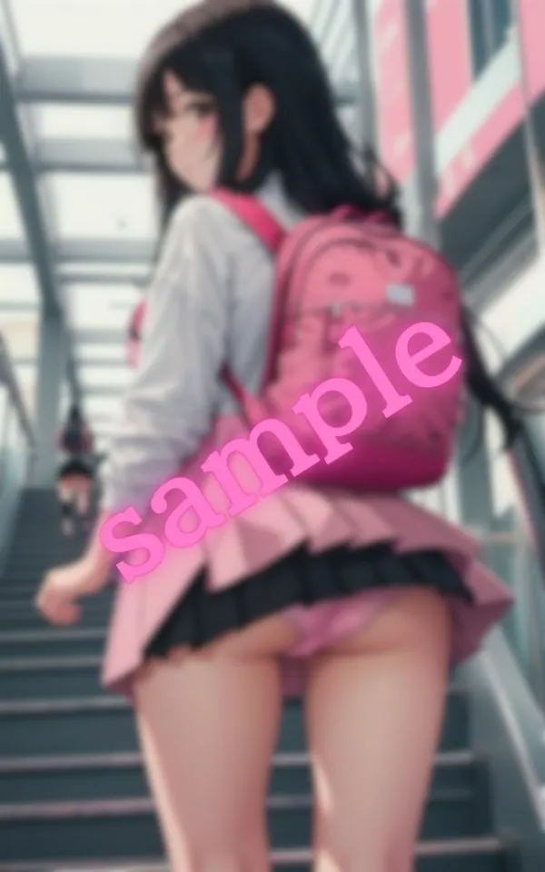 [AIビチョビチョ部]【90%OFF】ミニスカを穿いて誘惑してくる美少女画像集