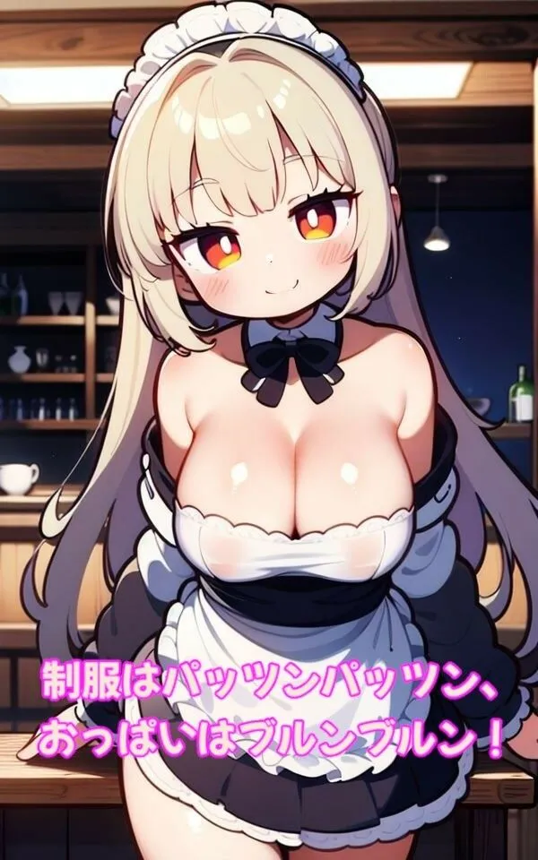 [発射2秒前]【95%OFF】爆乳ウェイトレスのエッチなサービス