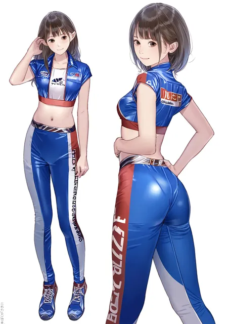 [ぼくがさきに]イケてる女子のお尻 レースクイーン編