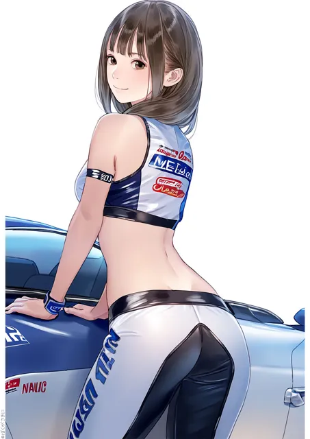 [ぼくがさきに]イケてる女子のお尻 レースクイーン編