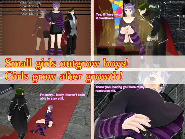 [女子成長クラブ]Outgrowing only girls， Overtake boys， Growth sound. Drama Club Arc