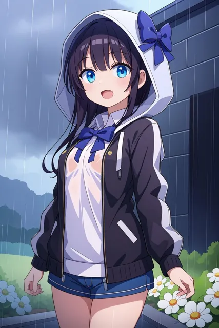 [ぷるっきゃお]雨ときどきスケスケ