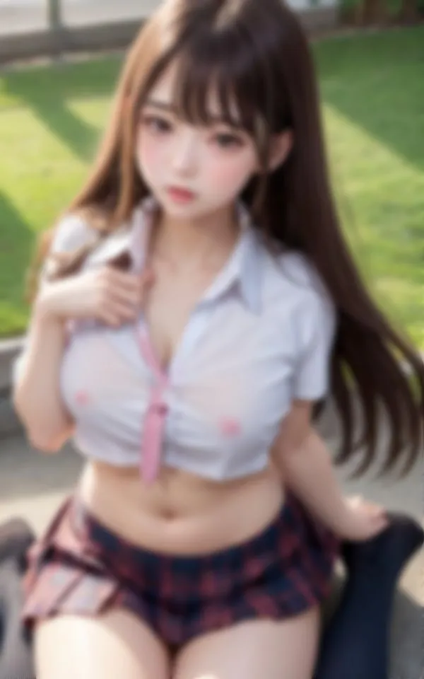 [I LOVE AI]綺麗なおっぱいでパパ活おじさんを色仕掛けする淫乱女学生