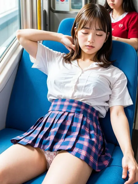 [AI@美女倶楽部]【50%OFF】淫乱美女ばかりの超エロいHな電車 ヌード写真集