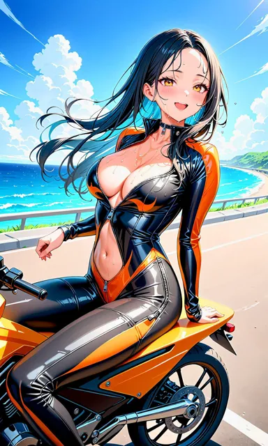 [BETA]エチエチツーリング部-バイクウェアがエロすぎる女神と禁断の峠攻め！-