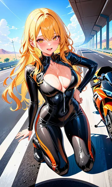 [BETA]エチエチツーリング部-バイクウェアがエロすぎる女神と禁断の峠攻め！-