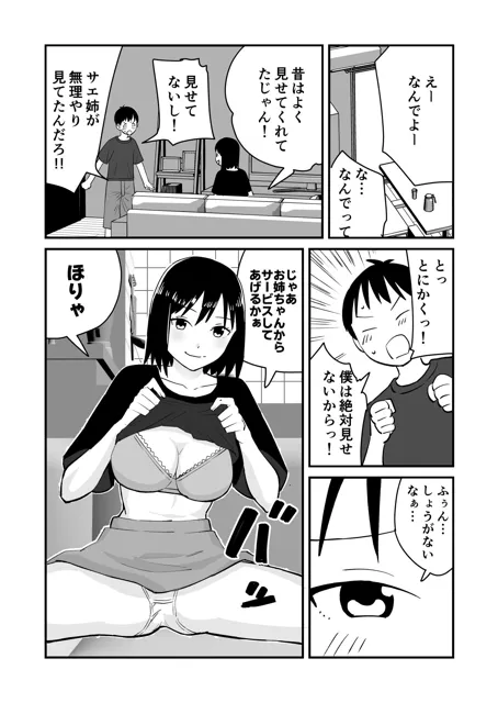 [おなろっく]お姉ちゃんが唐突にちんちん見せてと言ってきた。