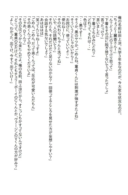 [さのぞう]【お気軽小説】姉のゴリ押しで同棲することになった姉の友達の甘い誘惑に負けて童貞を卒業してしまった