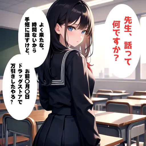 [トマト]学年一の美少女が万引きしたので、お仕置きした件