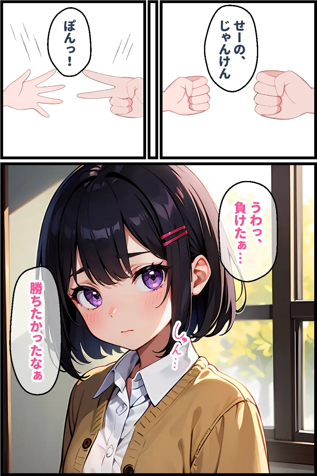 [官能マンガ]お兄ちゃん、色々教えて?ー野球拳編ー