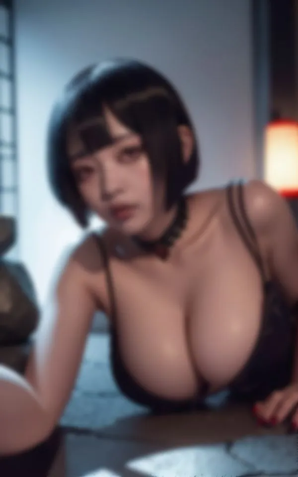 [えいあい革命]【90%OFF】淫乱爆乳キョンシーHな流出写真集92枚