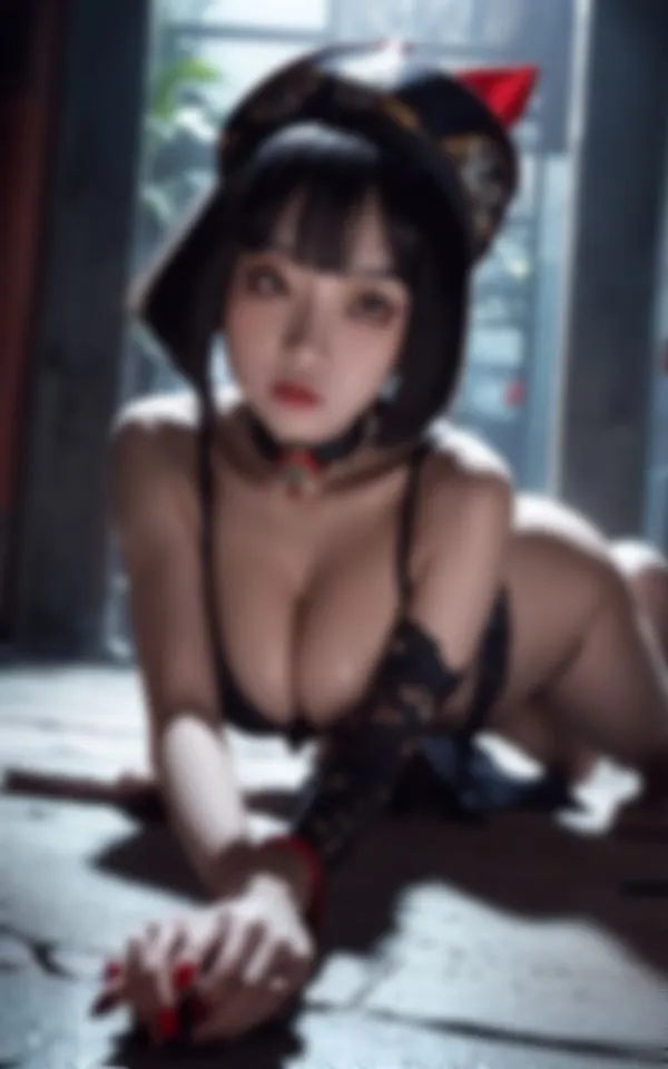 [えいあい革命]【90%OFF】淫乱爆乳キョンシーHな流出写真集92枚