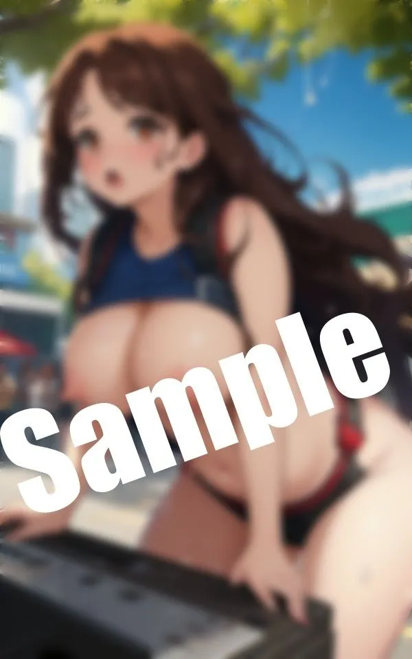 [妄想パラダイス]真夏の巨乳美少女〜暑すぎておっぱい出しちゃった