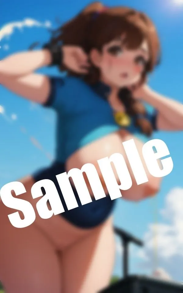 [妄想パラダイス]真夏の巨乳美少女〜暑すぎておっぱい出しちゃった