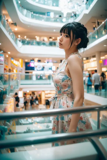 [miyochinAI]shopping， topless，