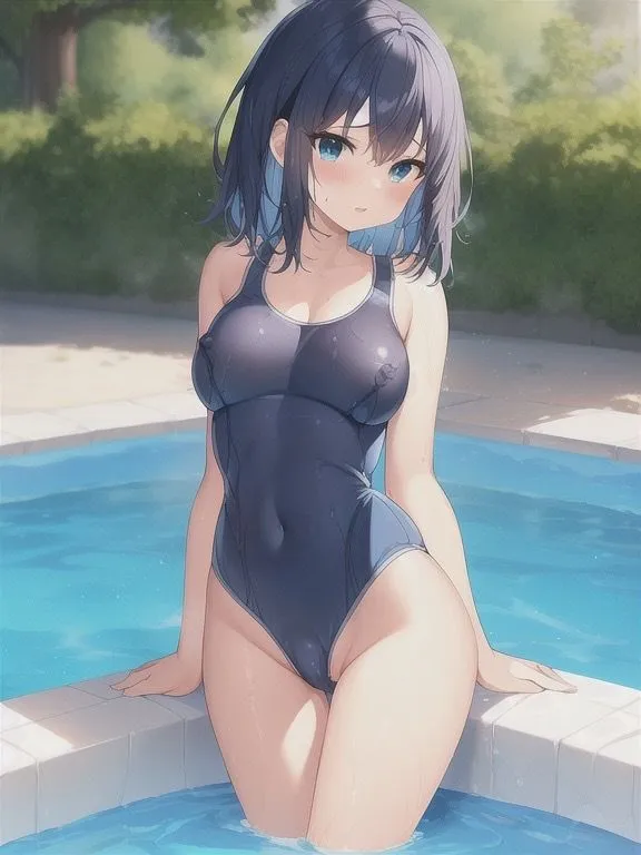 [AIの本気]かなりエッチな AI イラスト集 （水着）