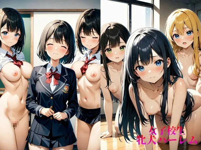 [せ汁]【75%OFF】女子校生 牝犬ハーレム Vol.2【4K】