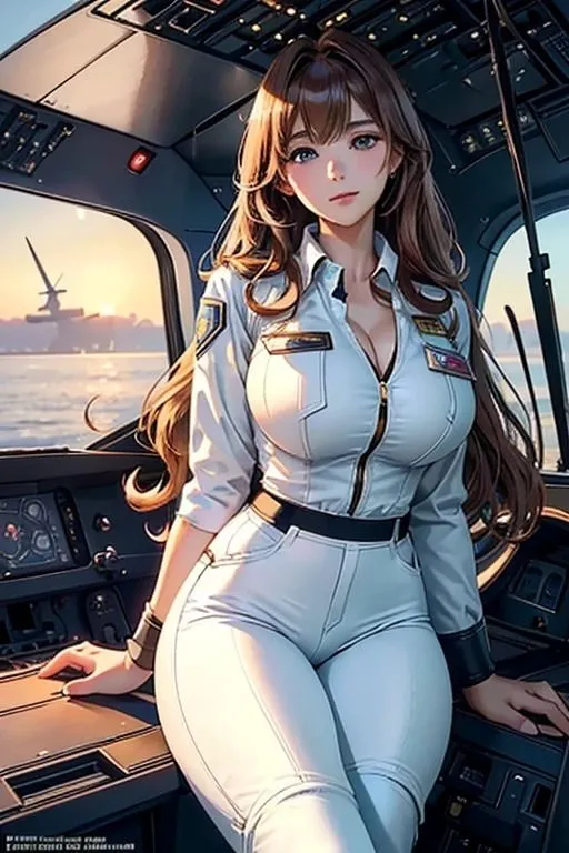 [夢幻出版]艦上の美神:海軍のエレガントな女性たち