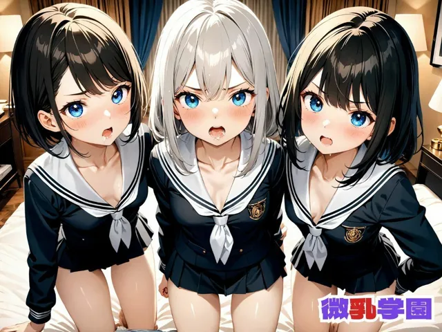 [メスガッキー]【75%OFF】微乳学園 〜 ちっぱい女子ハーレム Vol.1【4K】