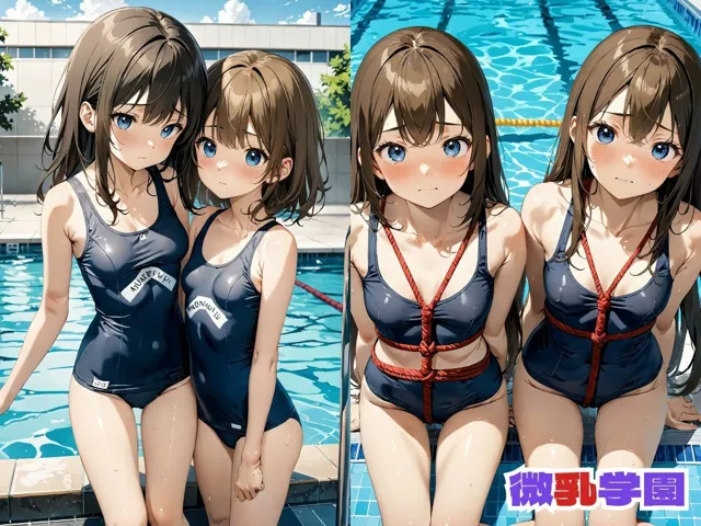 [メスガッキー]【75%OFF】微乳学園 〜 スク水編 Vol.2【4K】