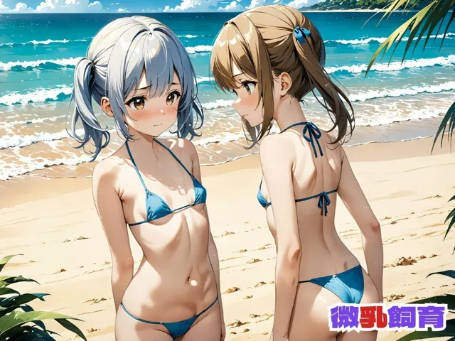 [メスガッキー]【75%OFF】微乳飼育 〜 ちっぱいハーレム島 Vol.2【4K】