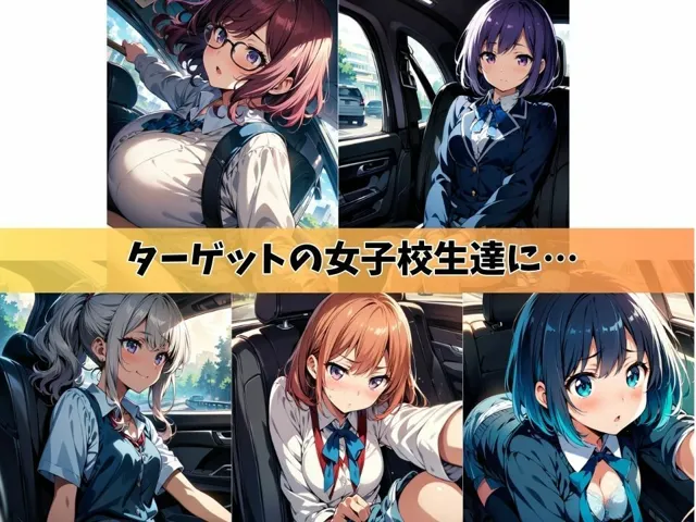 [J Butterfly]【50%OFF】5人の女子校生と学校帰りに車でカーセックスする日々＃1