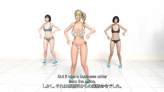 [Libido-Labo]廻里のエアロビクス＃002-English［変態ニュースジャパンの1コーナー］