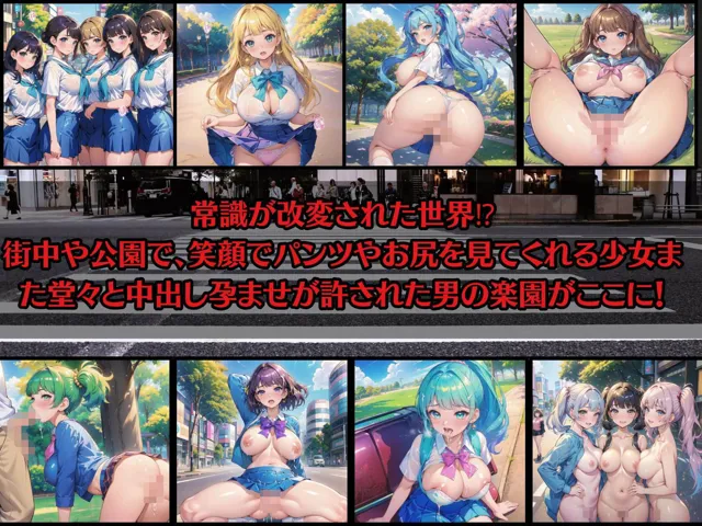 [ドリームラボ]【50%OFF】常識改変！どこでも孕ませ街3【豪華CG277枚収録】