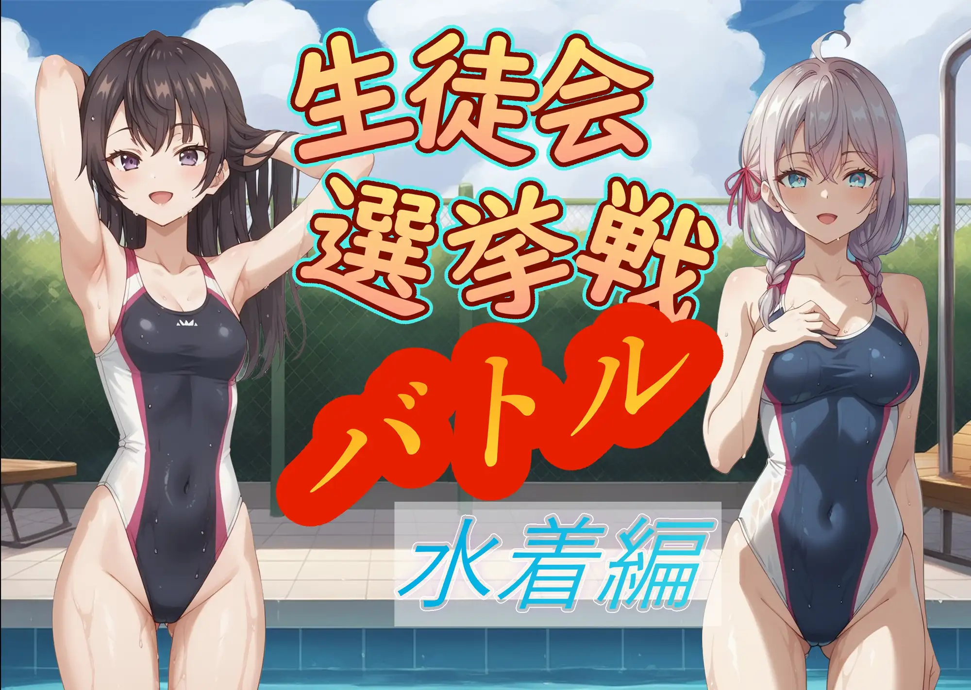 [Cべに(AI女学園)]生徒会選挙戦バトル 水着編