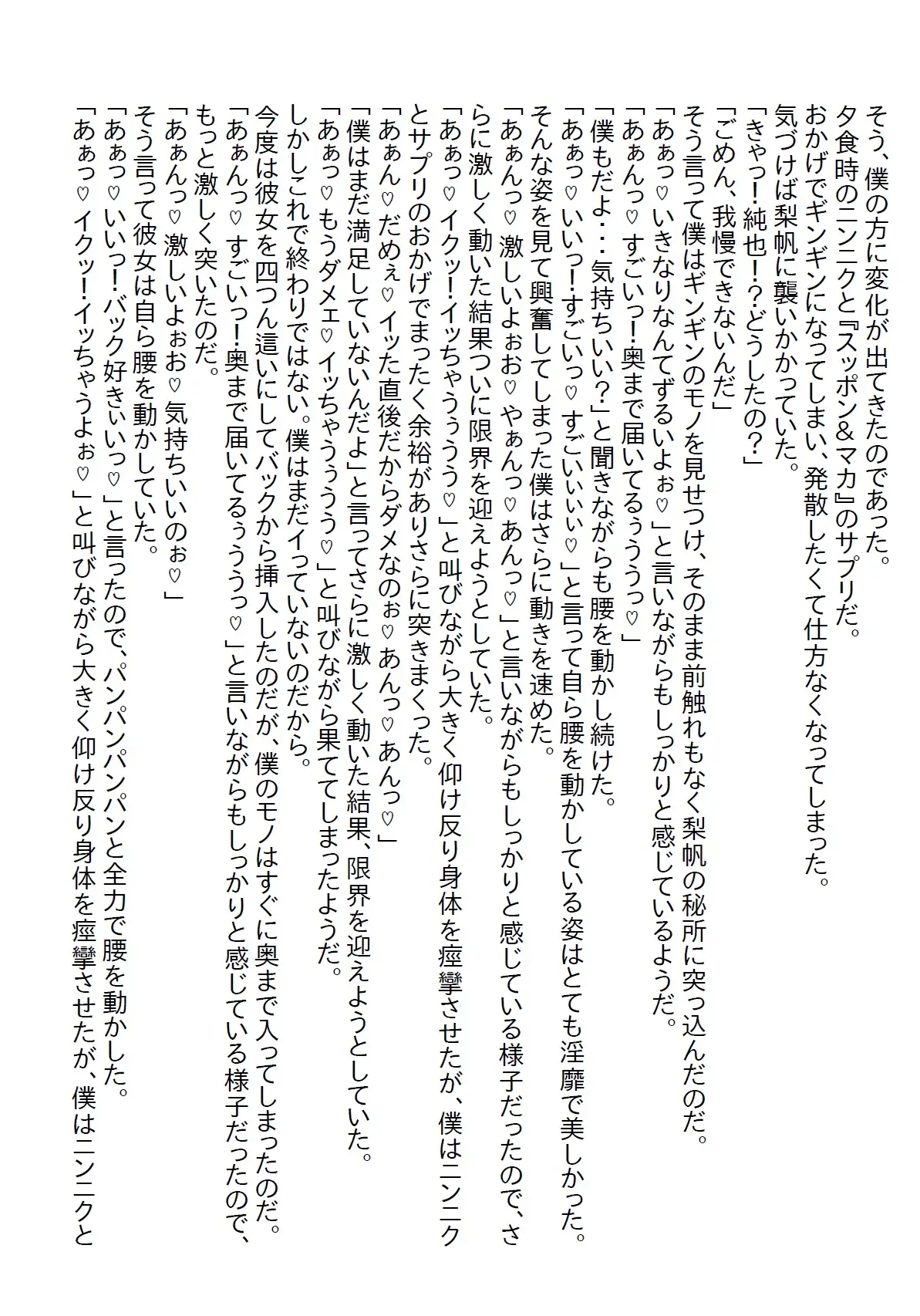 [さのぞう]【隙間の文庫】お泊り場所がいつも自宅ではなくラブホだった僕だが彼女の力で解決し、24時間エッチし放題になった