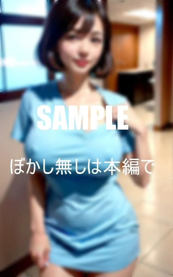 [5サークル]おっぱいフェチ必見いやらしぃ〜爆乳ナースたち