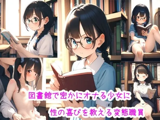 [コットンぱんちゅ]【図書館職員】が大人しいむっつり女子に変態行為・・・