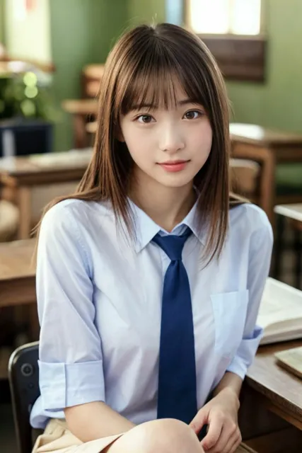 [AI SONA]脱がす写真集 学校編