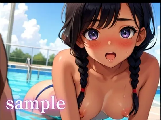 [クリまん獣]【95%OFF】ロリ系スク水女子校生と真夏のH