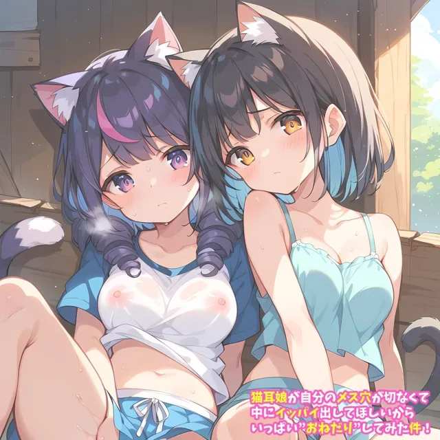 [FSTAR-project]【50%OFF】猫耳娘が自分のメス穴が切なくて中にイッパイ出してほしいからいっぱいおねだりしてみた件！ 高画質CG＆オマケVOICE付動画